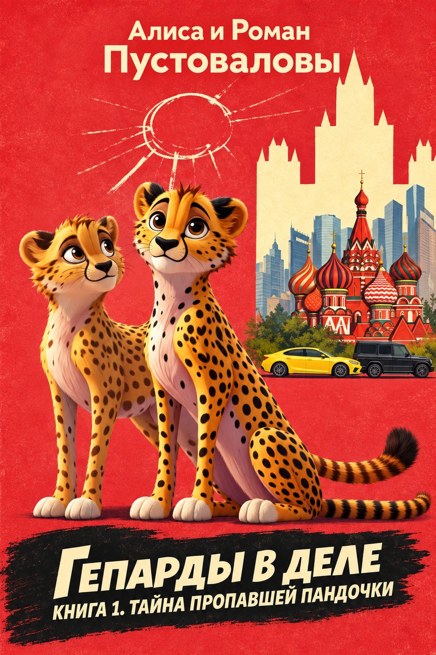 Обложка книги «Гепарды в деле. Книга 1. Тайна пропавшей пандочки»